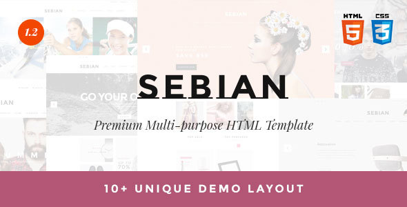 SEBIAN - Multipurpose eCommerce HTML5 Template