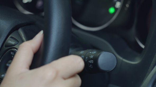 Car Turn Signal Dashboard