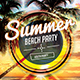 Summer Beach Party Flyer - GraphicRiver Item for Sale
