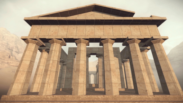 3D Ancient Greek Temple