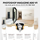 Photoshop Magazine Add V9 - GraphicRiver Item for Sale
