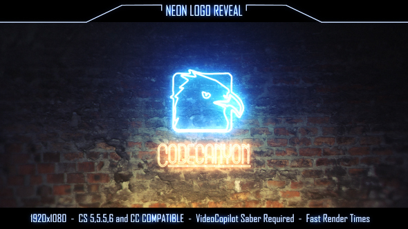 Neon Logo Reveal alt