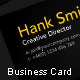 Black & Yellow Business Card - GraphicRiver Item for Sale