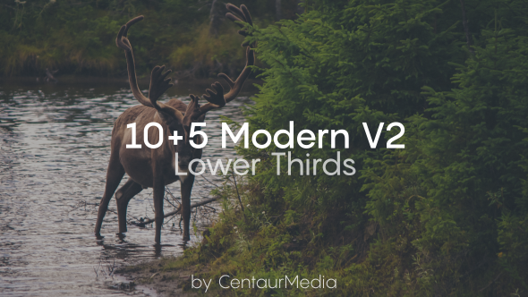 10+5 Modern Lower Thirds