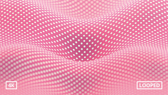 Dotted Waves Background