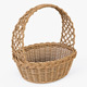 Wicker Basket 04 (Natural Color) - 3DOcean Item for Sale