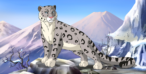 Snow Leopard UHD