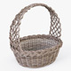 Wicker Basket 04 (Gray Color) - 3DOcean Item for Sale