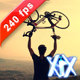 Biker Lifting His Bike - VideoHive Item for Sale