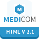 Medicom - Medical & Health Template - ThemeForest Item for Sale