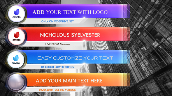 Smooth Corporate Lower Third