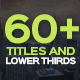 Modern Titles and Lower Thirds - VideoHive Item for Sale