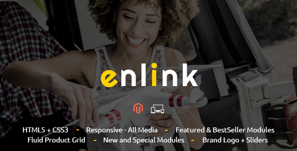 Enlink - Single Product Magento Theme