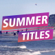 Summer Titles - VideoHive Item for Sale