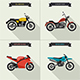 Motorcycles Illustrations Set - GraphicRiver Item for Sale