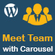 Meet the Team with Carousel for WordPress - CodeCanyon Item for Sale