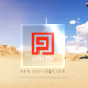 Elegant Logo in Desert - VideoHive Item for Sale
