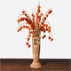 Wicker vase with physalis - 3DOcean Item for Sale