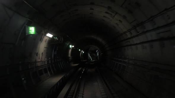 Inside The Subway Tunnel
