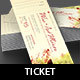 Wine Art Mixer Ticket Template - GraphicRiver Item for Sale