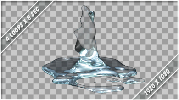 Drops Splashes Water (4-Pack) alt