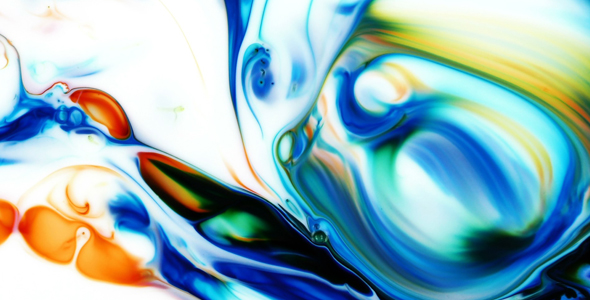 Abstract Colorful Paint Ink Liquid Explode Diffusion Psychedelic Blast Movement 7