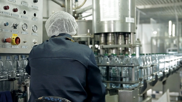 The Control Of a Production Line For Bottling Mineral Water In Bottles