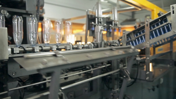 A Manufacturing Of Plastic Bottles For Water
