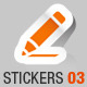 Stickers - Office And Business Icons 03 - GraphicRiver Item for Sale