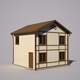 Two-storey house - 3DOcean Item for Sale