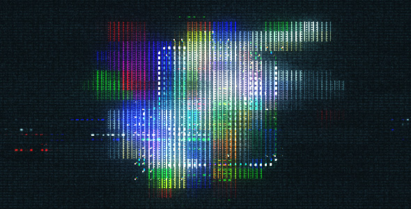 Glitch Logo Distortion