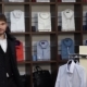 Fashion Man In Suit Smiling And Fooling In Wear Shop - VideoHive Item for Sale