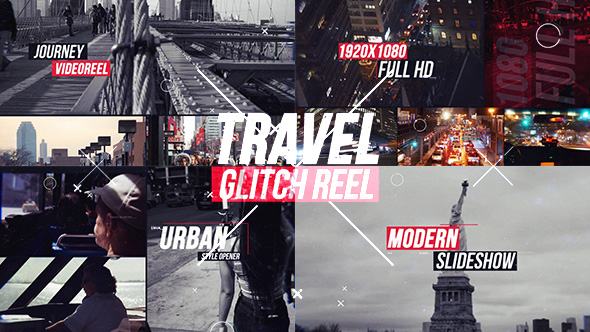 Urban Travel Glitch Reel alt