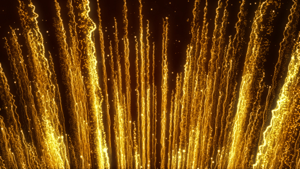 Gold Particles Rising 9 Background