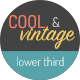 Cool & Vintage Lower Third - VideoHive Item for Sale