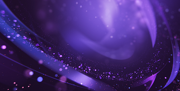 Violet Particles Background