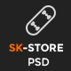SK Store - Unique Shop PSD Template for Sport and Athletes - ThemeForest Item for Sale