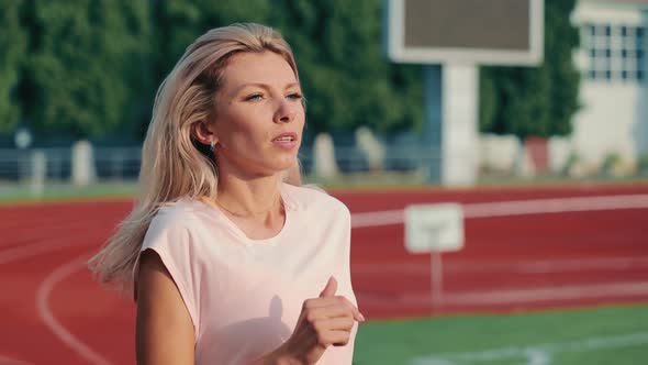 Athlete Who Ran to the Finish Line and Emotionally Exhaled