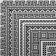 Pixel border patterns - GraphicRiver Item for Sale