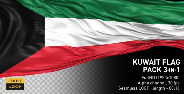 Kuwait Flag Pack