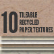 Tileable Recycled Paper Textures - GraphicRiver Item for Sale