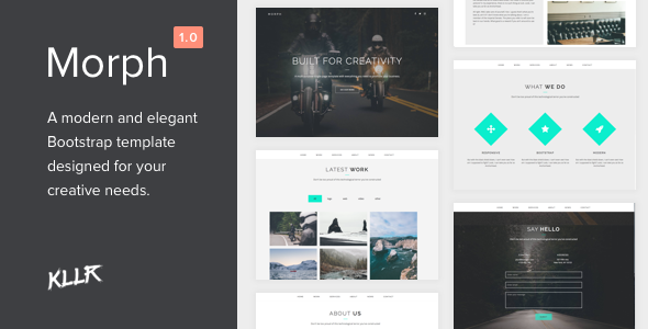 Morph - Single Page Bootstrap Template