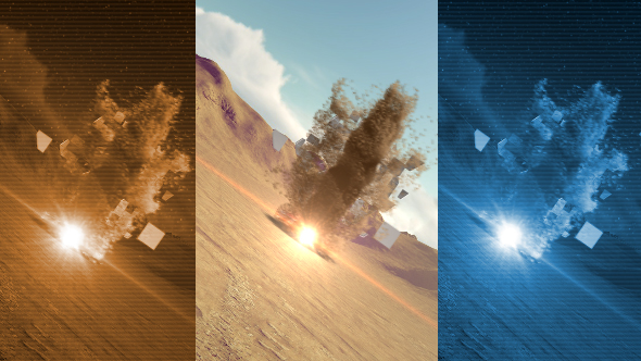 Epic Planet Storm Logo Reveal alt