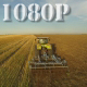 Flying over Wheat Field Harvester - VideoHive Item for Sale