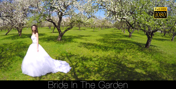 Bride In The Garden 9 alt