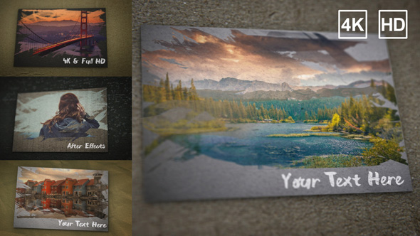 Paint Brush Paper Slideshow