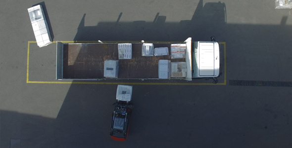 Aerial Truck View