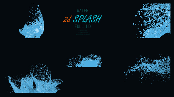 2D Water Splash
