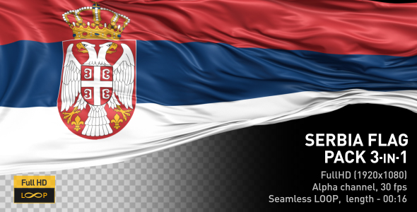 Serbia Flag Pack