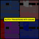 Glitch Transitions With Sound - VideoHive Item for Sale